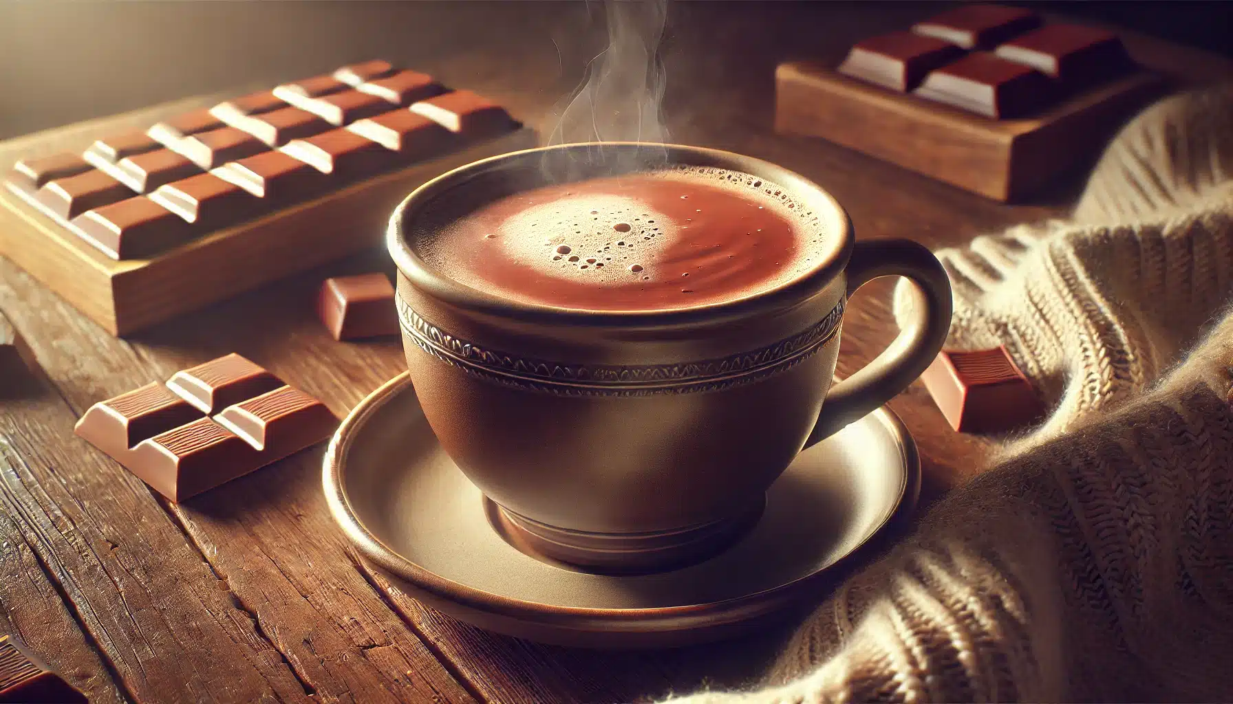 ¿Cómo aprovechar chocolate a la taza sobrante?