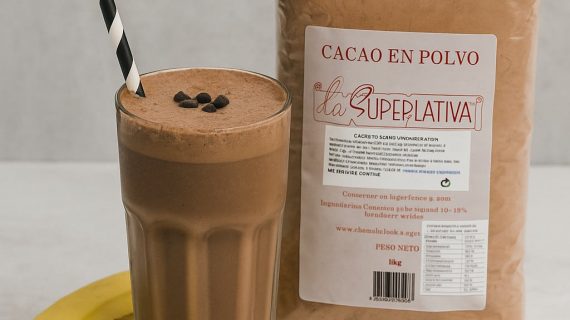 Cómo hacer el mejor batido de cacao fresquito (¡con cacao natural 100%!)