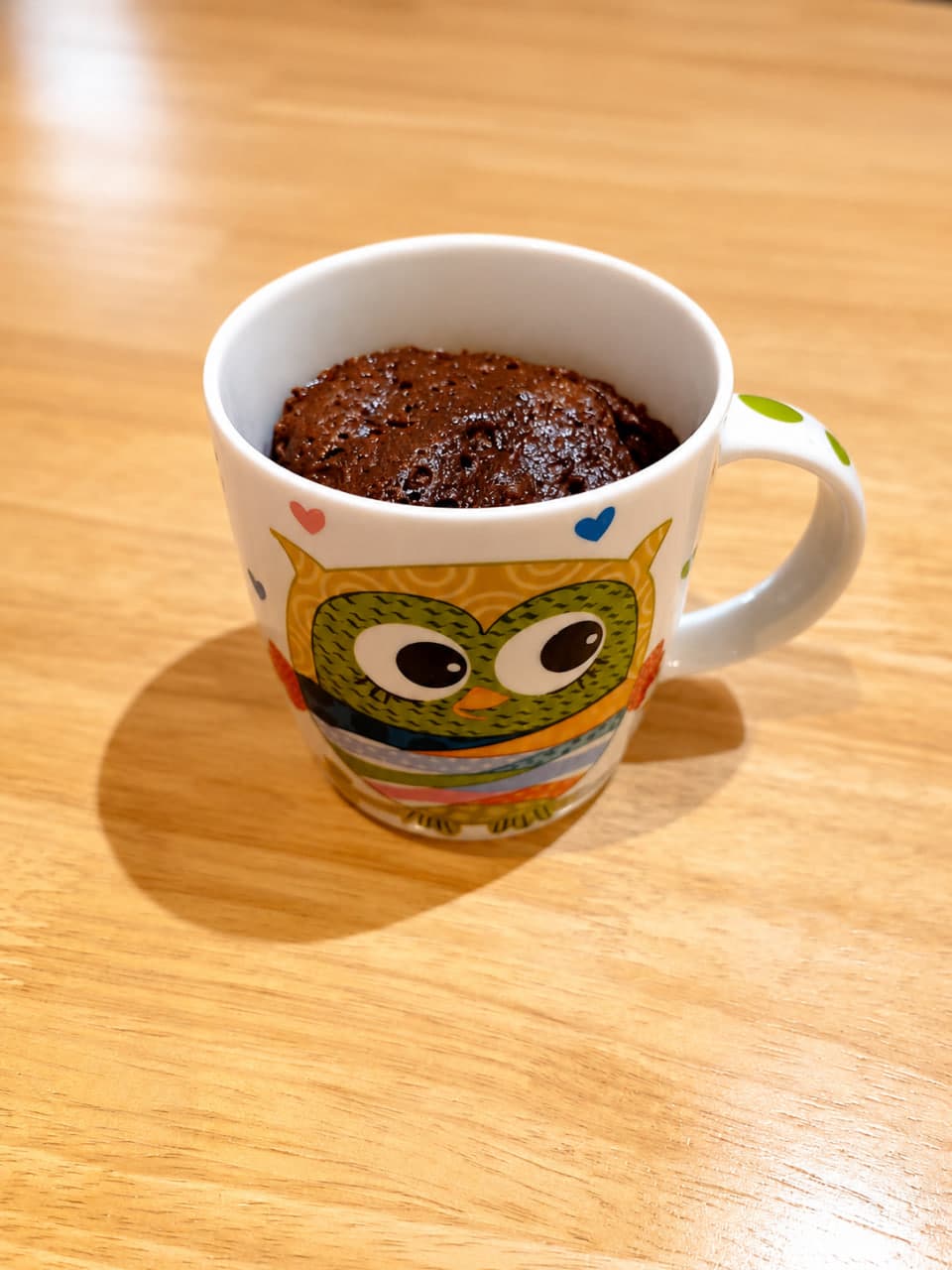 Mugcake de cacao al microondas: receta rápida en menos de 3 minutos